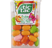 PASTILHA TIC TAC 14,5G FRUTAS
