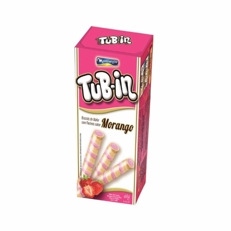 BISC WAFER MONTEVERGINE TUB-IN 48G MORANGO