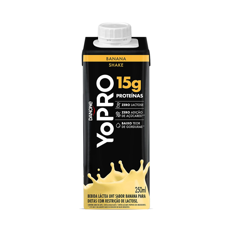 BEB LACTEA YOPRO 250ML BANANA 15G PROTEINA