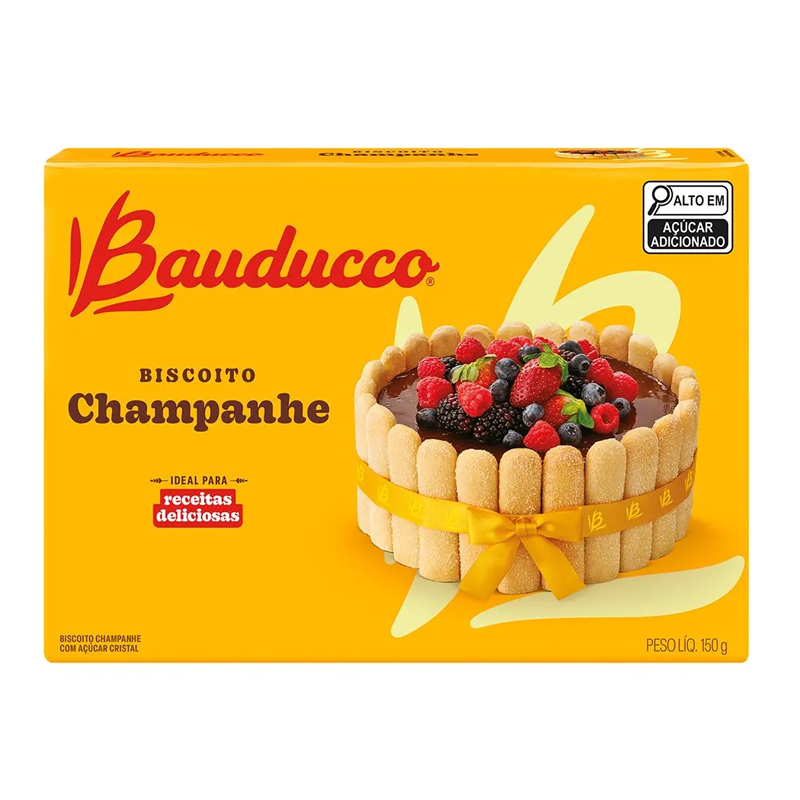 BISC BAUDUCCO CHAMP AC CRISTAL 150G CAIXA