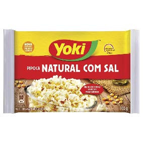 PIPOCA POPCORN YOKI 100G NAT C/SAL
