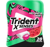 CHICL.TRIDENT X SENSES MELANCIA GRF