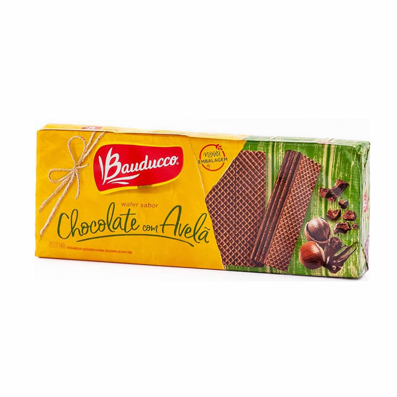 BISC.BAUDUCCO WAFER CHOC.C/AVELA