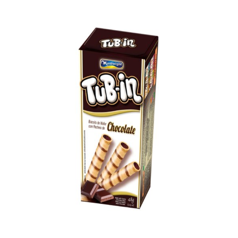 BISC WAFER MONTEVERGINE TUB-IN 48G CHOC