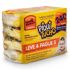 TOALHA UMED PIQUITUCHO 4X60UN LEVE MAIS POR MENOS